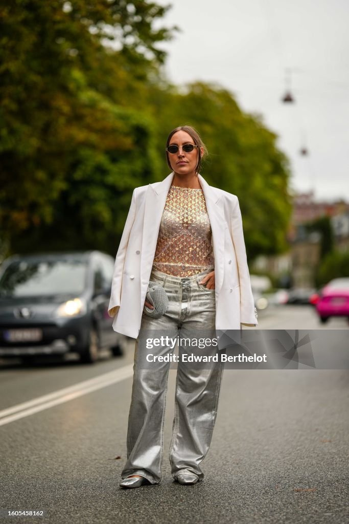 Street Style - Day 3 - Copenhagen Fashion Week Spring/Summer 2024