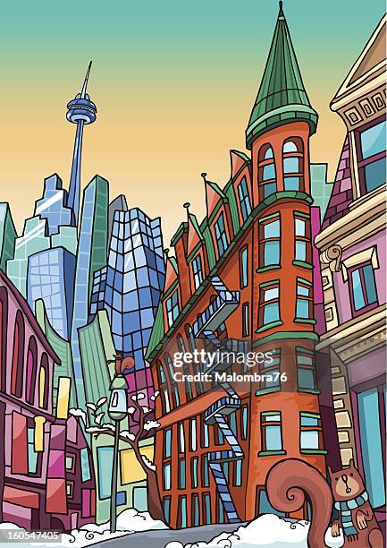 ilustraciones, imágenes clip art, dibujos animados e iconos de stock de love de toronto - toronto