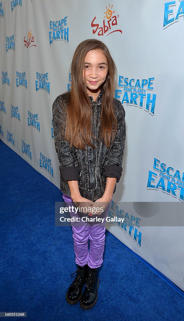 "Escape From Planet Earth" Premiere Presented By The Weinstein Company In Partnership with Sabra