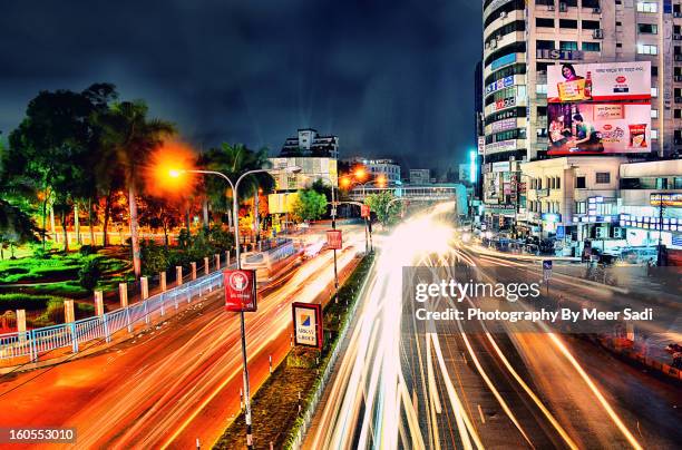 rush hour - dhaka stock pictures, royalty-free photos & images