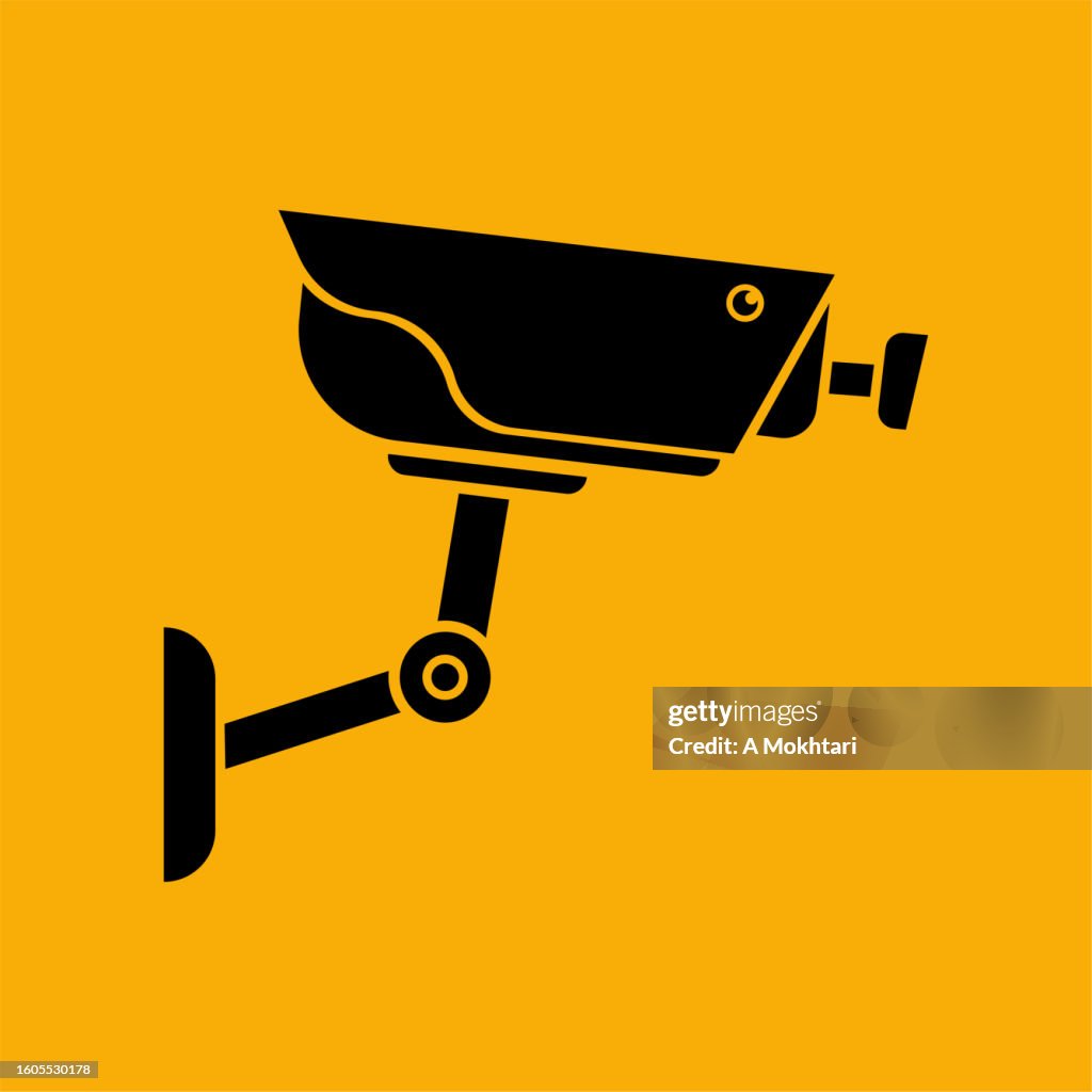 Surveillance camera icon.