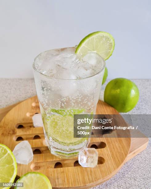 close-up of drink in glass on table - cachaça stock pictures, royalty-free photos & images