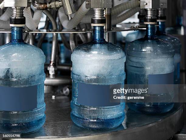 water bottling plant - water cooler stock pictures, royalty-free photos & images