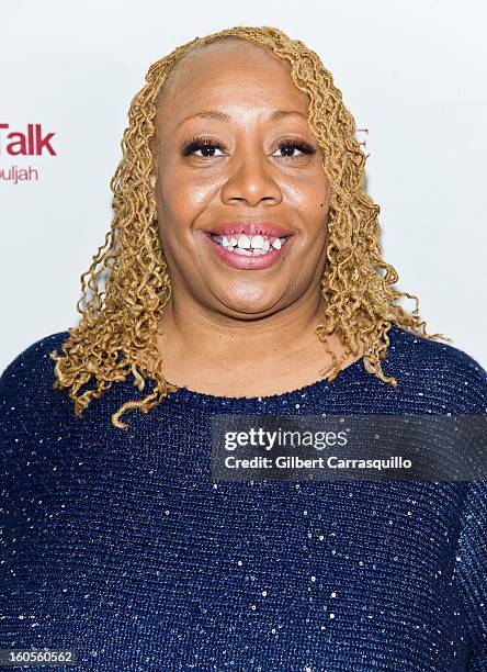 Radio Air Personality Patty Jackson attends Will Smith And Sister Souljah In Discussion: "A Deeper Love Inside: The Porsche Santiaga Story" at Temple...