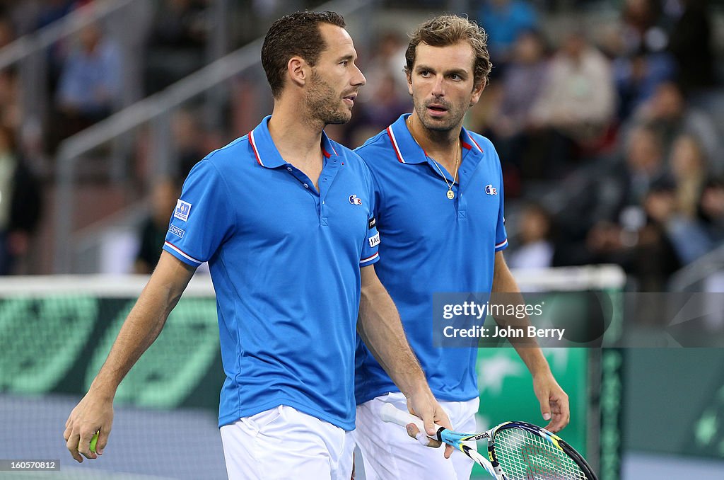 France v Israel - Davis Cup - Day 2