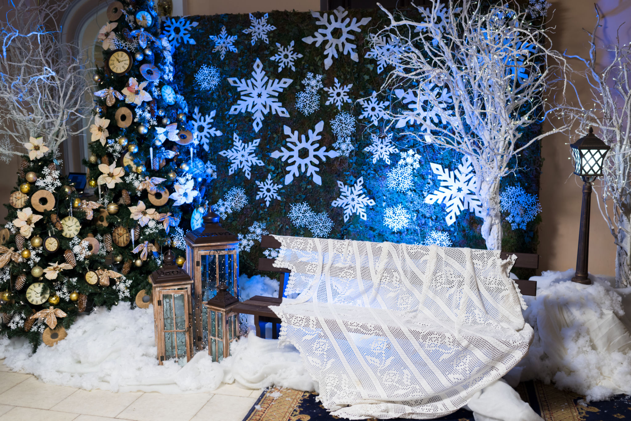 winter event decor
