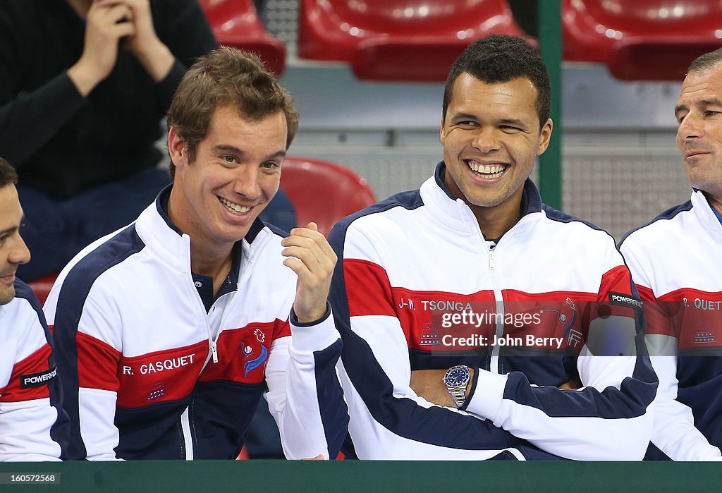 France v Israel - Davis Cup - Day 2