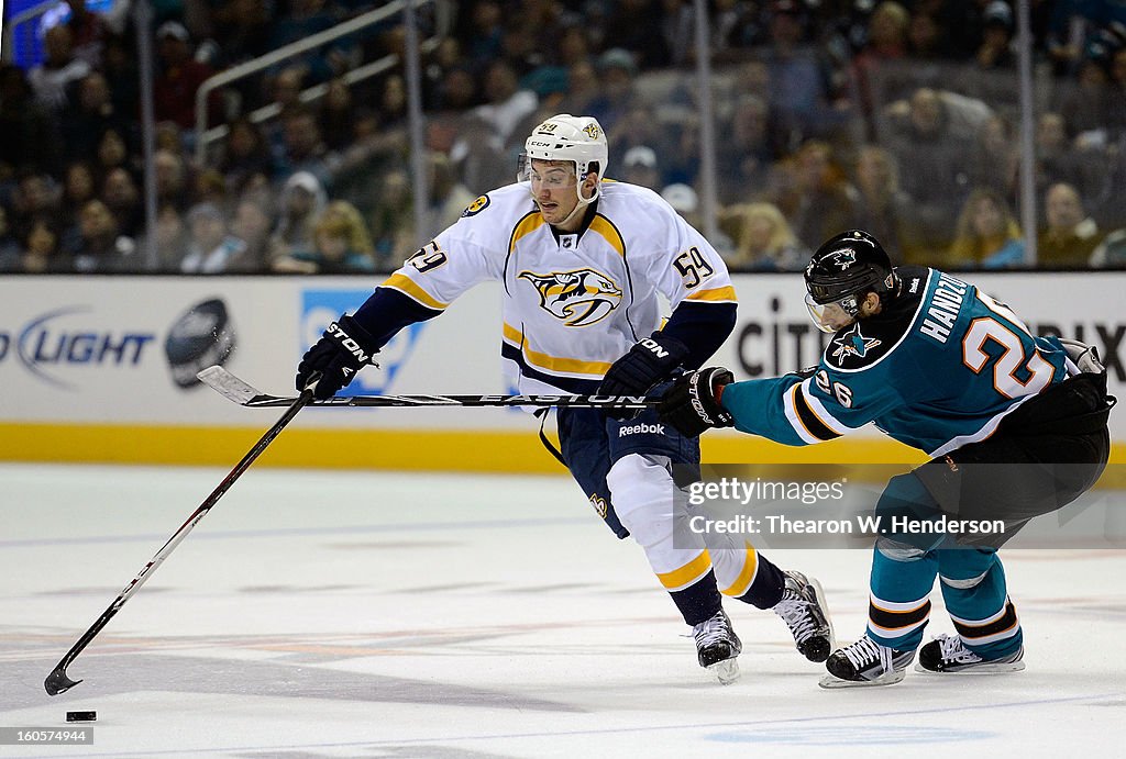 Nashville Predators v San Jose Sharks