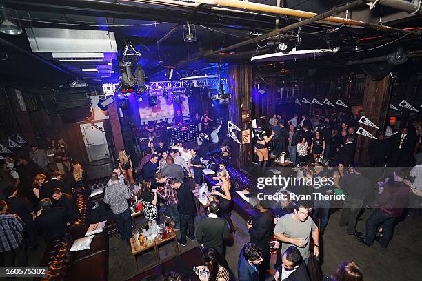 General view of the atmosphere at 1 OAK New Orleans Presented By LOGIC Electronic Cigarettes at Jax Brewery on February 2, 2013 in New Orleans,...