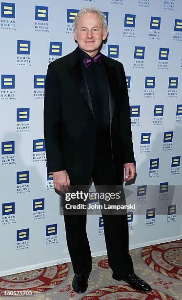 Victor Garber attends The 2013 Greater New York Human Rights Campaign Gala at The Waldorf=Astoria on February 2, 2013 in New York City.