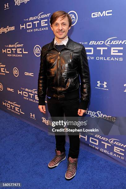 Martin Solveig attends Bud Light Presents Stevie Wonder and Gary Clark Jr. At the Bud Light Hotel on February 2, 2013 in New Orleans, Louisiana.