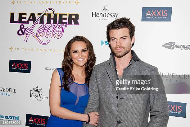 Rachael Leigh Cook and Daniel Gillies attend the Tenth Annual Leather & Laces Super Bowl Party on February 2, 2013 in New Orleans, Louisiana.
