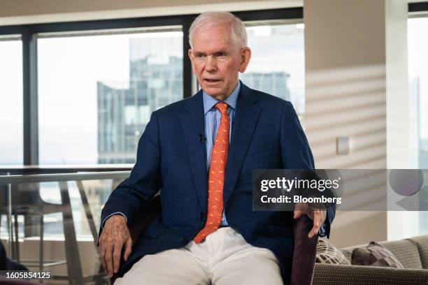 Jeremy Grantham, co-founder and chief investment strategist of GMO LLC, during an interview on an episode of Bloomberg Wealth with David Rubenstein...