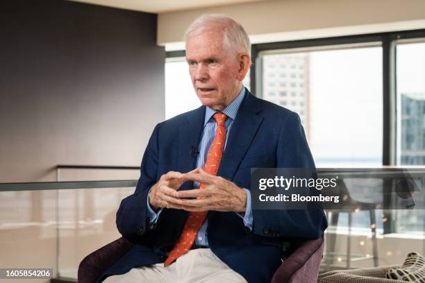 Jeremy Grantham, co-founder and chief investment strategist of GMO LLC, during an interview on an episode of Bloomberg Wealth with David Rubenstein...