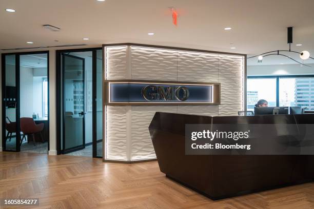 The GMO LLC office during an interview on an episode of Bloomberg Wealth with David Rubenstein in Boston, Massachusetts, US, on Thursday, Aug. 17,...