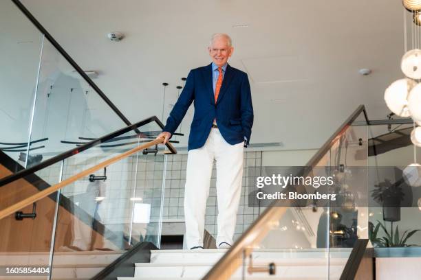 Jeremy Grantham, co-founder and chief investment strategist of GMO LLC, after an interview on an episode of Bloomberg Wealth with David Rubenstein in...