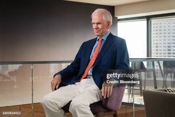 Jeremy Grantham, co-founder and chief investment strategist of GMO LLC, during an interview on an episode of Bloomberg Wealth with David Rubenstein...