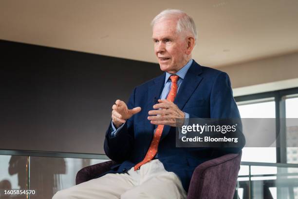 Jeremy Grantham, co-founder and chief investment strategist of GMO LLC, during an interview on an episode of Bloomberg Wealth with David Rubenstein...