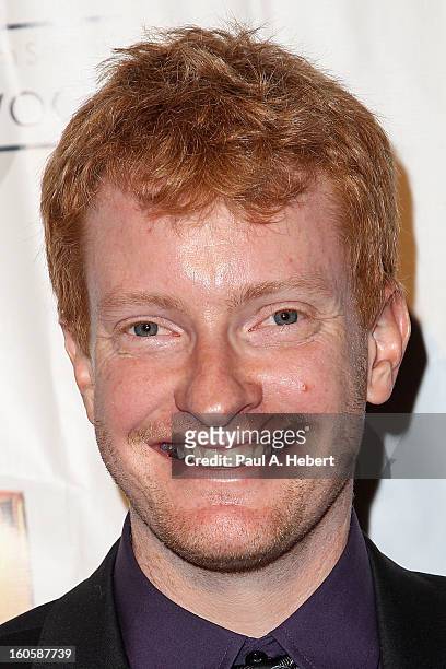 Matt Shumway arrives at the 40th Annual Annie Awards held at Royce Hall on the UCLA Campus on February 2, 2013 in Westwood, California.