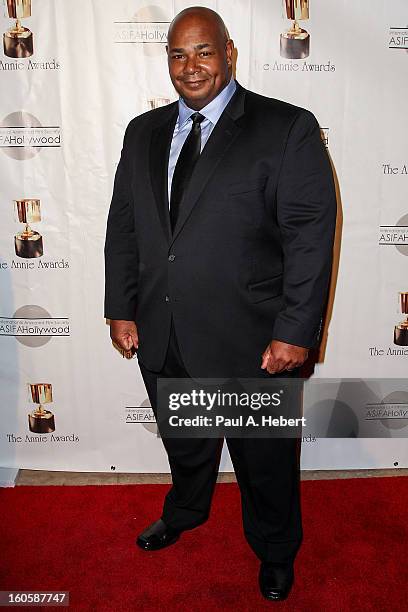 Kevin Michael Richardson arrives at the 40th Annual Annie Awards held at Royce Hall on the UCLA Campus on February 2, 2013 in Westwood, California.