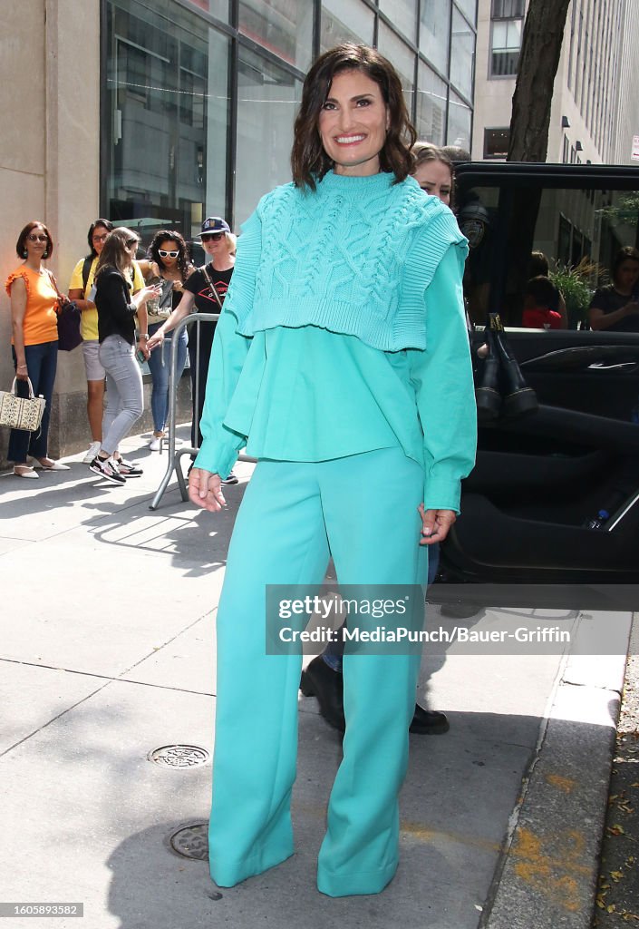 Celebrity Sightings In New York - August 17, 2023