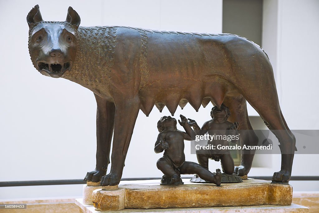 Capitoline wolf.