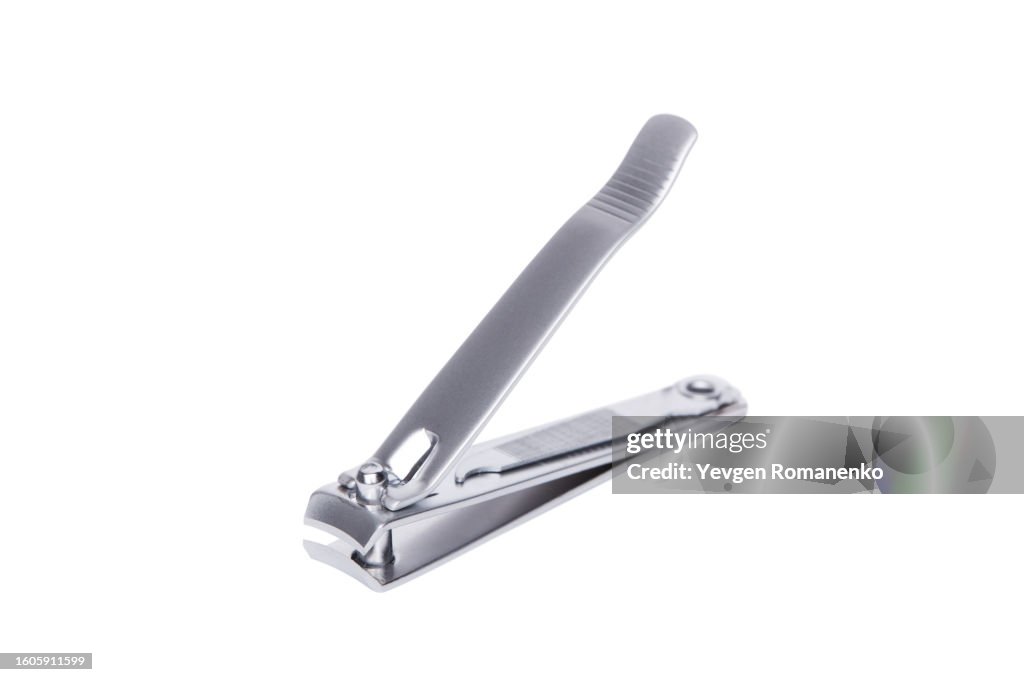 Nail cutter isolated on white background