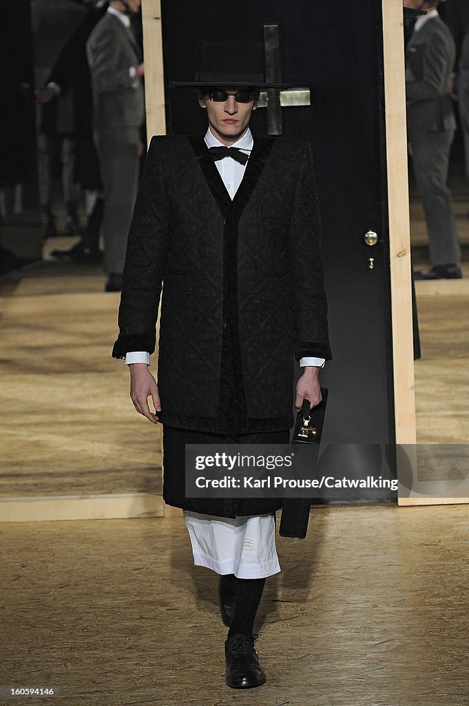 Thom Browne - Mens Fall Winter 2013 Runway - Paris Menswear Fashion Week