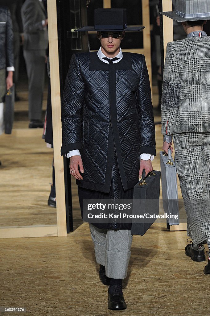 Thom Browne - Mens Fall Winter 2013 Runway - Paris Menswear Fashion Week