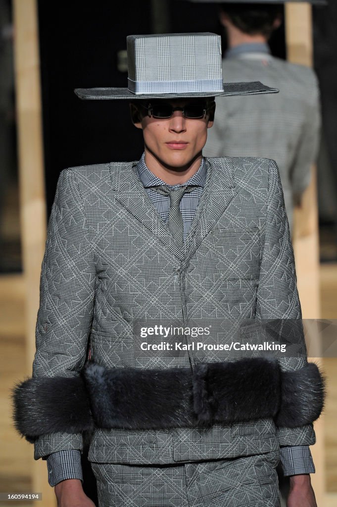 Thom Browne - Mens Fall Winter 2013 Runway - Paris Menswear Fashion Week