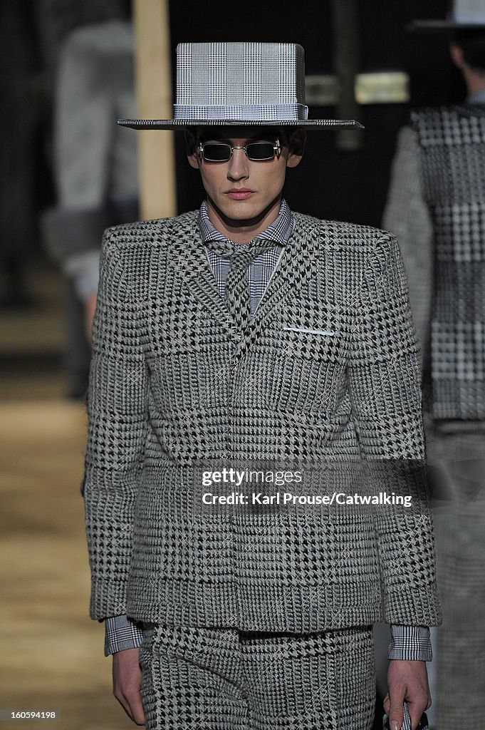 Thom Browne - Mens Fall Winter 2013 Runway - Paris Menswear Fashion Week