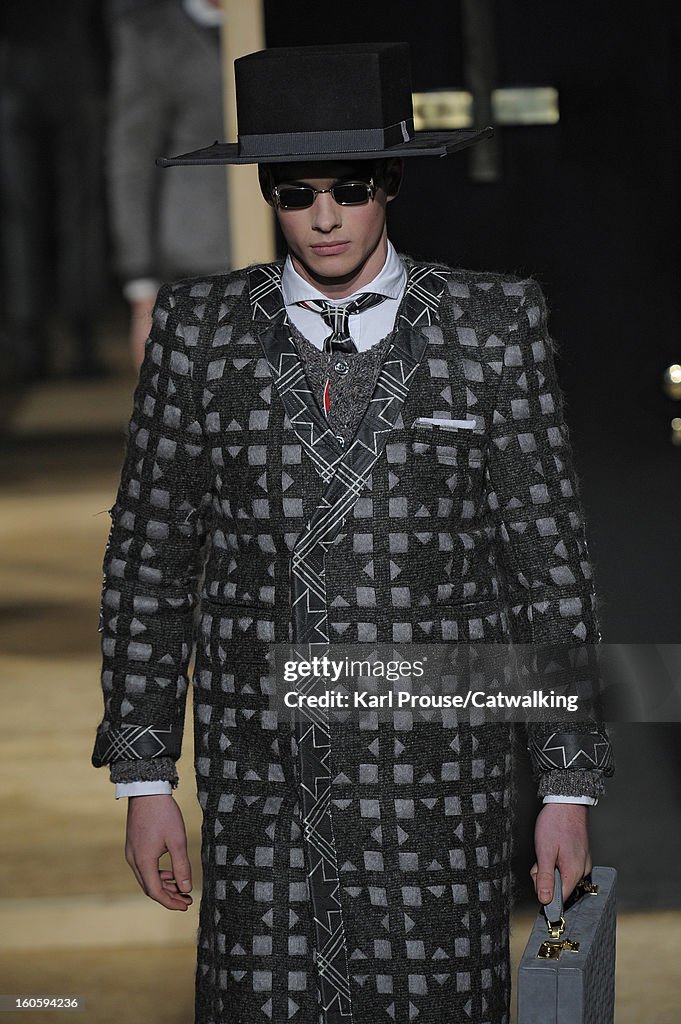 Thom Browne - Mens Fall Winter 2013 Runway - Paris Menswear Fashion Week