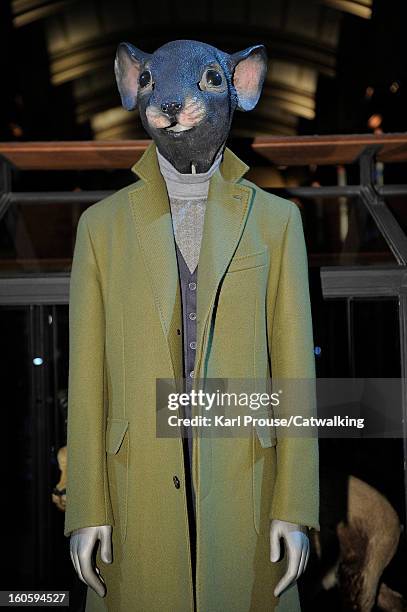 Berluti Autumn Winter 2013 fashion show during Paris Menswear Fashion Week on January 18, 2013 in Paris, France.