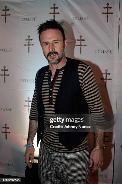 David Arquette attends the Jay-Z & D'Usse Super Bowl Party at The Republic on February 2 in New Orleans, Louisiana.