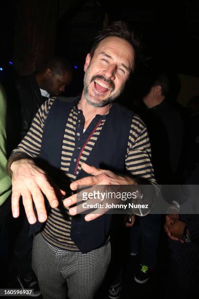 David Arquette attends the Jay-Z & D'Usse Super Bowl Party at The Republic on February 2 in New Orleans, Louisiana.