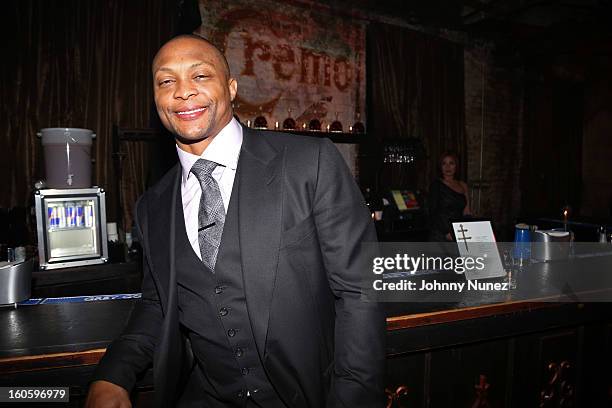 Eddie George attends the Jay-Z & D'Usse Super Bowl Party at The Republic on February 2 in New Orleans, Louisiana.