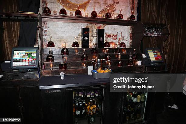 View of the atmosphere at the Jay-Z & D'Usse Super Bowl Party at The Republic on February 2 in New Orleans, Louisiana.