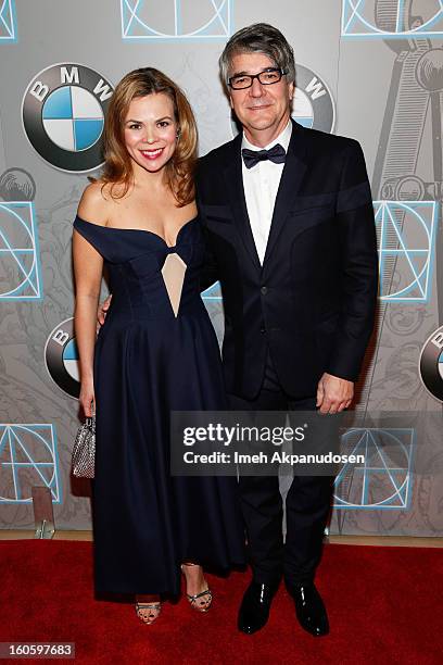 Art Director Carlos Menendez and guest attend the 17th Annual Art Directors Guild Awards For Excellence In Production Design at The Beverly Hilton...