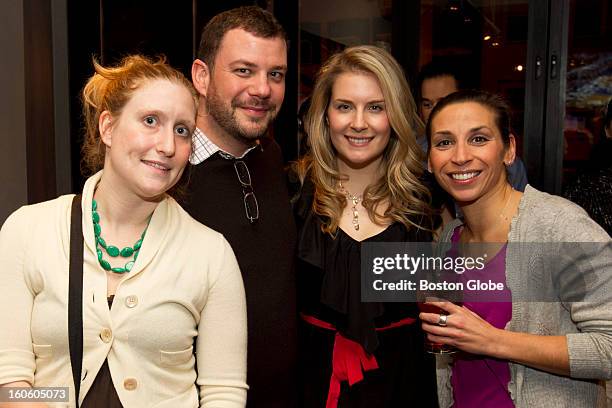 From left, Phoebe K. Flemming, Scott Luther, Elise Ryan and Jennifer Melkonian. Elise Ryan created the Facebook page for Social Southie. Social...