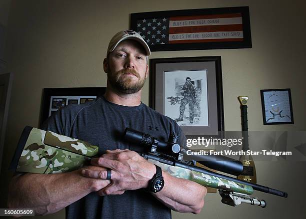 Chris Kyle, a retired Navy SEAL and bestselling author of the book "American Sniper: The Autobiography of the Most Lethal Sniper in U.S. Military...