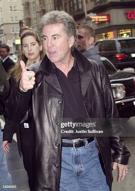 America''s Most Wanted host John Walsh attends the grand opening party for the newly renovated Clift Hotel July 31, 2001 in San Francisco, CA.