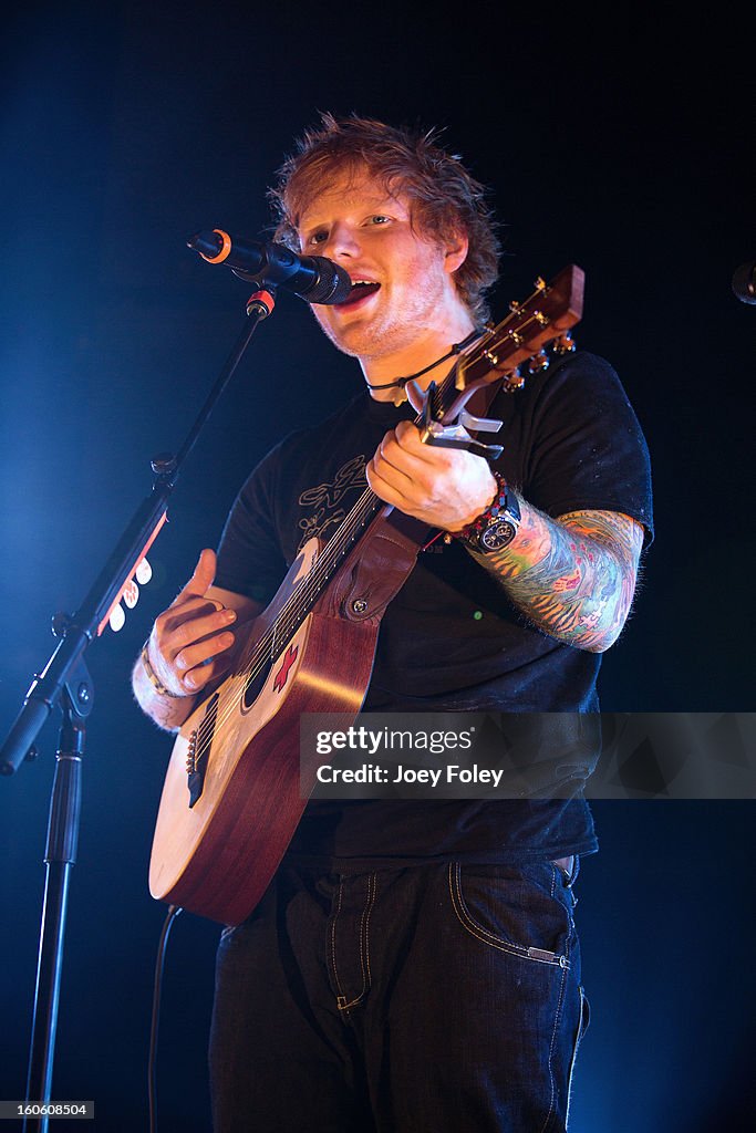 Ed Sheeran In Concert
