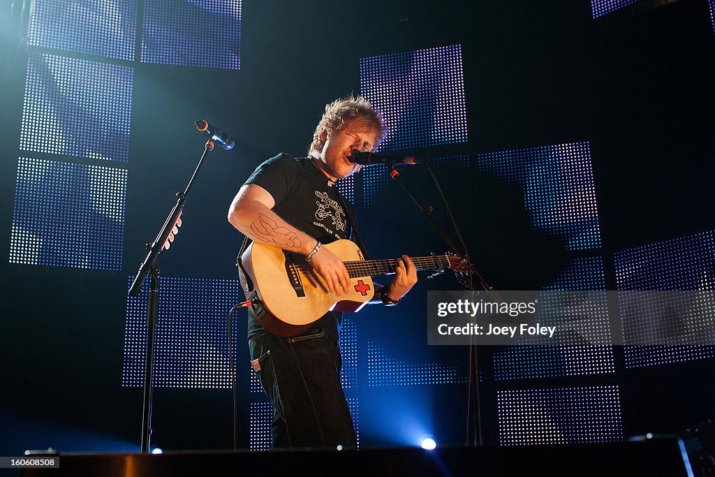 Ed Sheeran In Concert