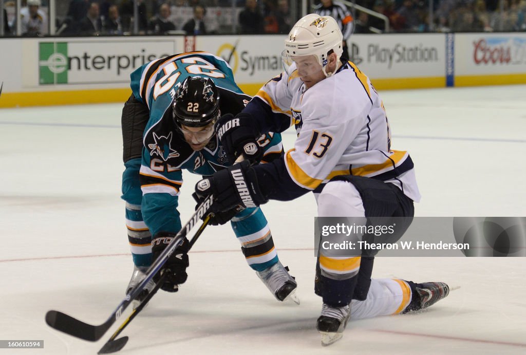 Nashville Predators v San Jose Sharks