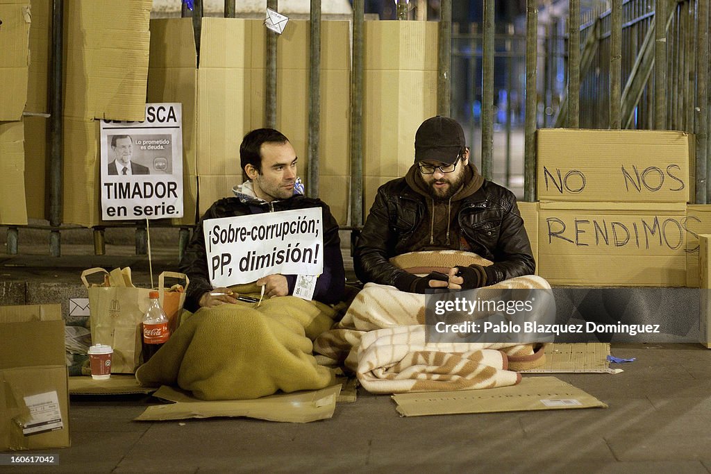 Protestors Take to Streets Over PM Rajoy's Alleged Undeclared Payments