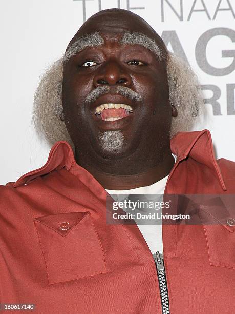 Actor Gary Anthony Williams dressed as "Uncle Ruckus" from The Boondocks attends the 44th NAACP Image Awards at the Shrine Auditorium on February 1,...