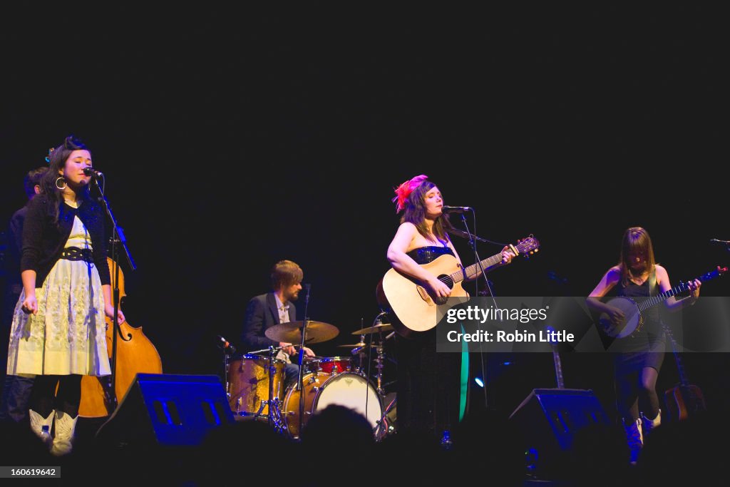 The Be Good Tanyas Perform At The Barbican In London