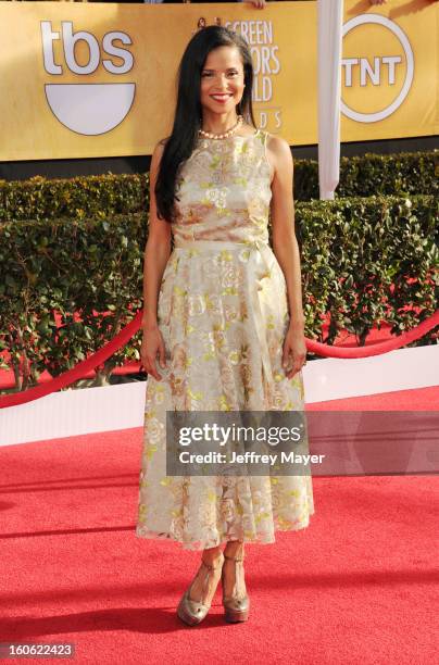 Victoria Rowell arrives at the 19th Annual Screen Actors Guild Awards at the Shrine Auditorium on January 27, 2013 in Los Angeles, California.