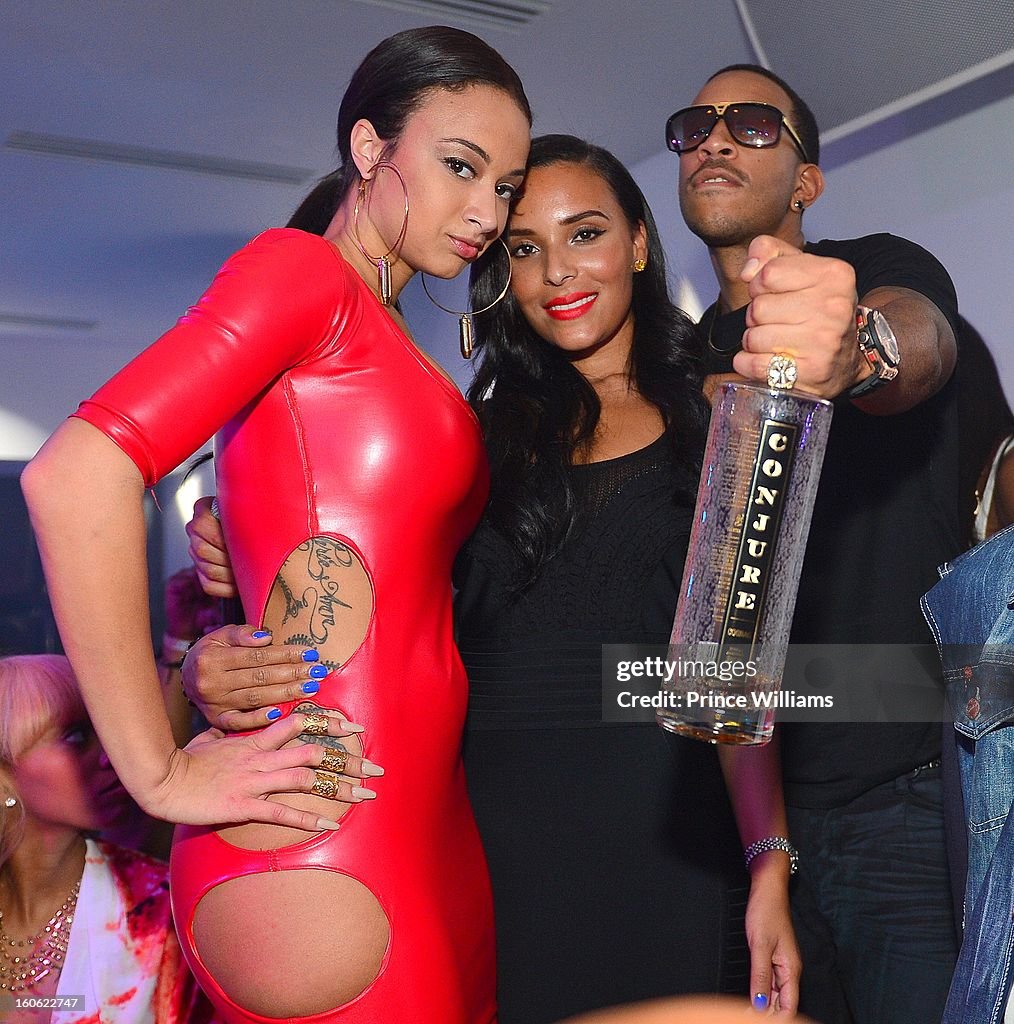 Ludacris & Draya Michele Host Compound