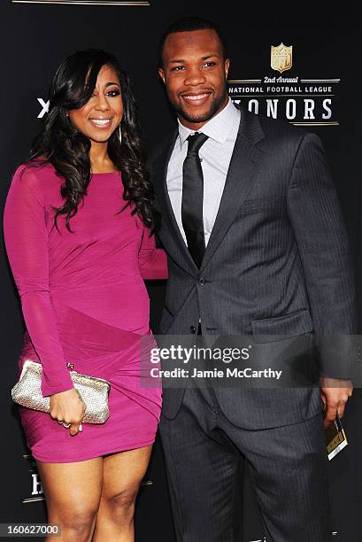 Player Glover Quin attends the 2nd Annual NFL Honors at Mahalia Jackson Theater on February 2, 2013 in New Orleans, Louisiana.